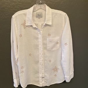 Rails Charli Metallic Stars Button Down